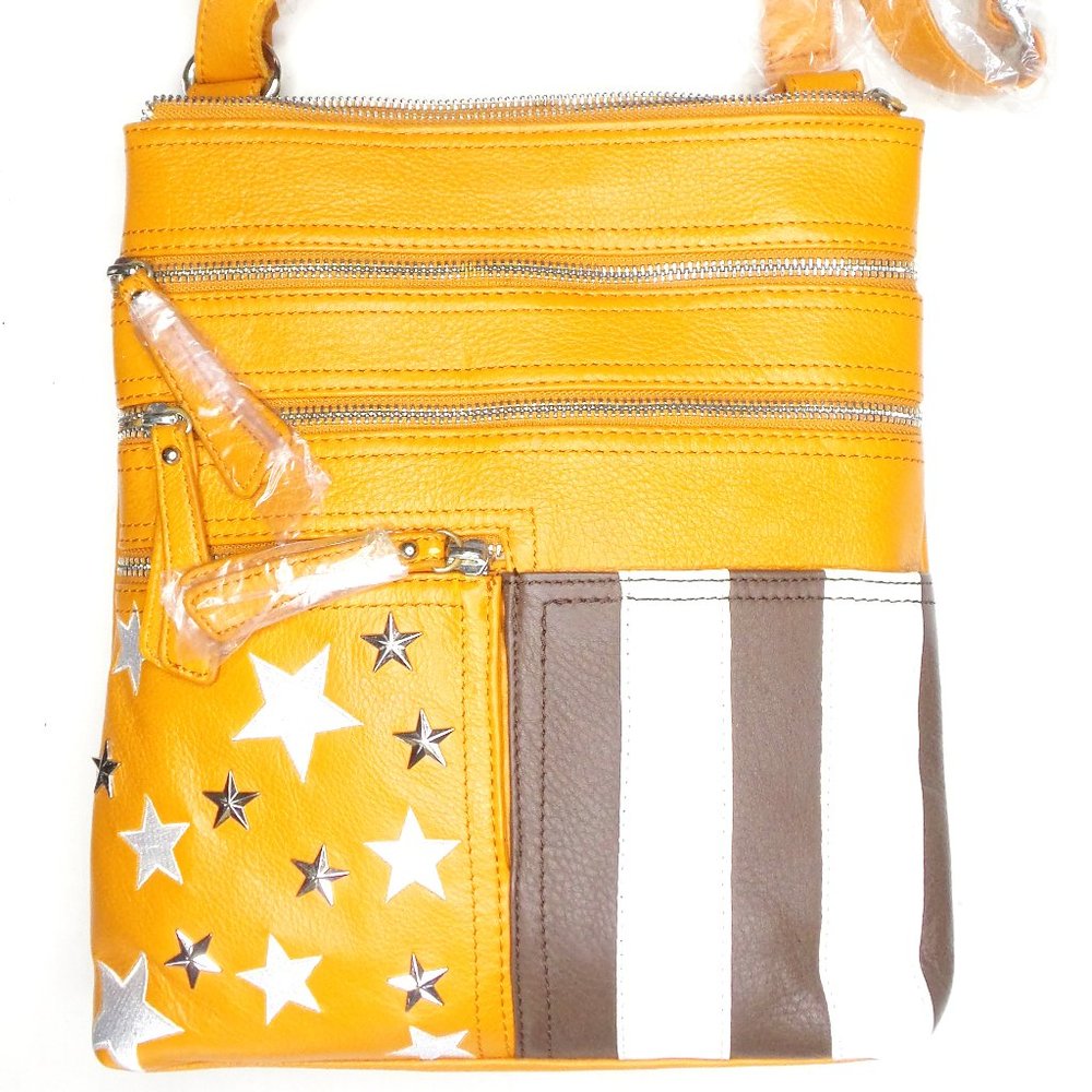 Original by Sharif 1827 Shoulder Bag Orange NEW